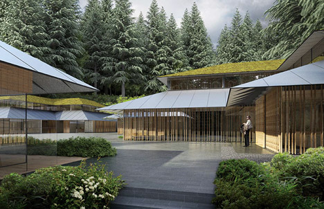 Portland Japanese Garden by Kengo Kuma and THA Architecture