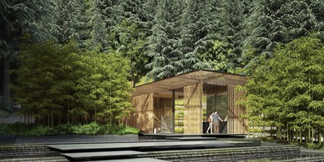 Portland Japanese Garden by Kengo Kuma and THA Architecture