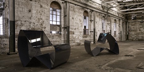 Kris Lamba’s RV1 Carbon Chair is made from a single carbon-fibre sheet