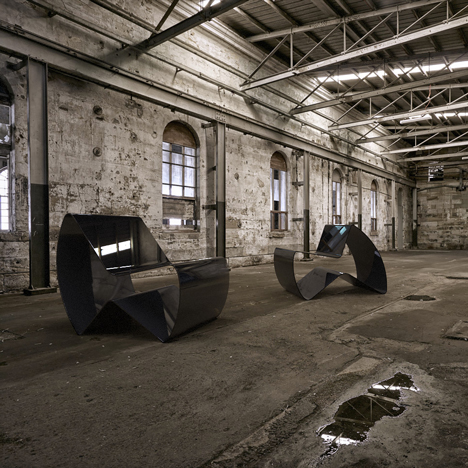 Kris Lamba’s RV1 Carbon Chair is made from a single carbon-fibre sheet