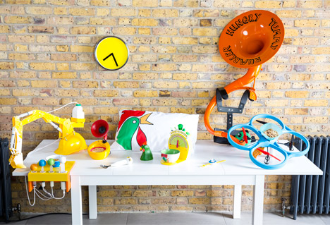 Re-imagining Breakfast inventions by Dominic Wilcox for Kelloggs