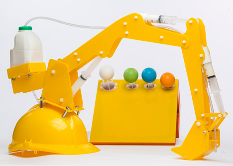 Re-imagining Breakfast inventions by Dominic Wilcox for Kelloggs