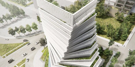 Rolex Building by Kengo Kuma