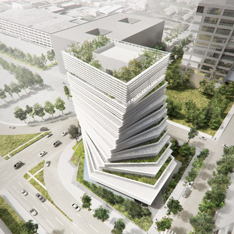 Rolex Building by Kengo Kuma