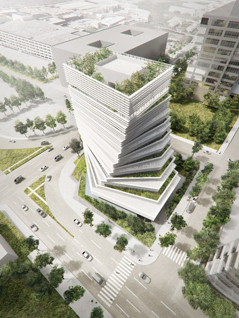 Rolex Building by Kengo Kuma