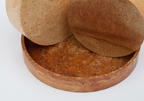 Rust homeware by Ariane Prin