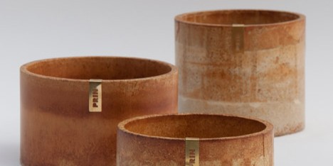 Rust homeware by Ariane Prin