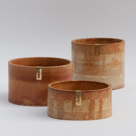 Rust homeware by Ariane Prin