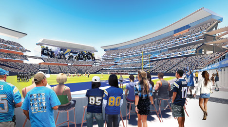 San Diego Stadium by Populous