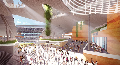 San Diego Stadium by Populous