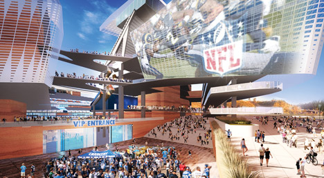 San Diego Stadium by Populous