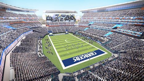 San Diego Stadium by Populous