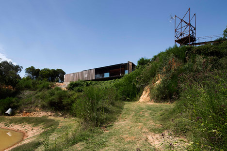 Sawmill house by Archier