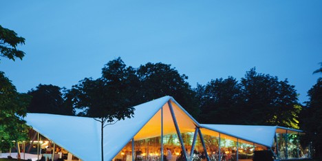 Serpentine Gallery Pavilion 2000 by Zaha Hadid