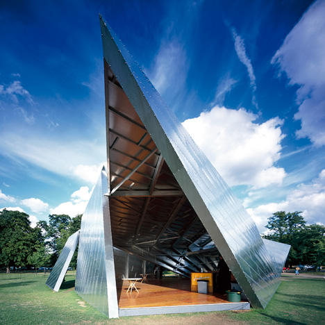 Serpentine Gallery Pavilion 2001 by Daniel Libeskind