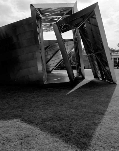 Serpentine Gallery Pavilion 2001 by Daniel Libeskind