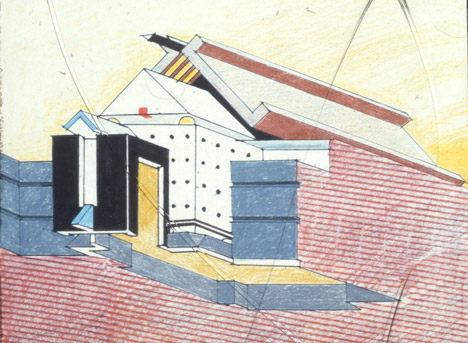Postmodern architecture: TV-am television studios, London by Terry Farrell