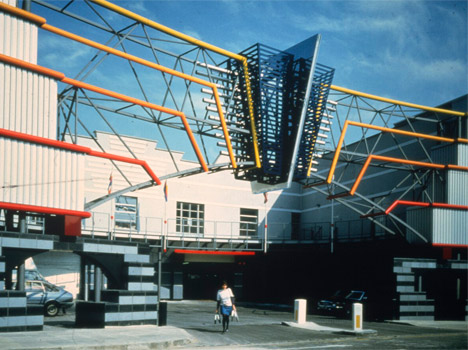 Postmodern architecture: TV-am television studios, London by Terry Farrell