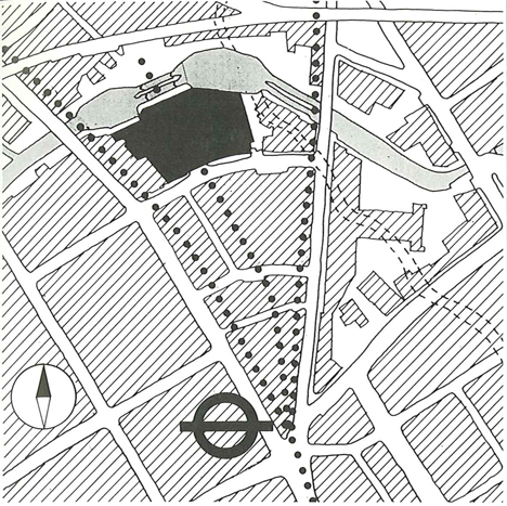 Postmodern architecture: TV-am television studios, London by Terry Farrell