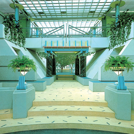 Postmodern architecture: TV-am television studios, London by Terry Farrell