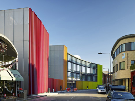 Postmodern architecture: TV-am television studios, London by Terry Farrell