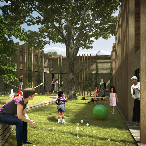 The Ada and Tamar De Shalit House domestic violence refuge in Israel by Amos Goldreich Architecture and Jacobs Yaniv Architects