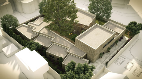 The Ada and Tamar De Shalit House domestic violence refuge in Israel by Amos Goldreich Architecture and Jacobs Yaniv Architects
