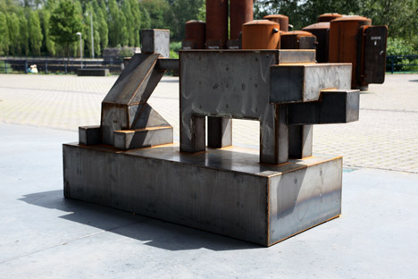The Good, the Bad and the Ugly by Atelier Van Lieshout at the Ruhrtriennale
