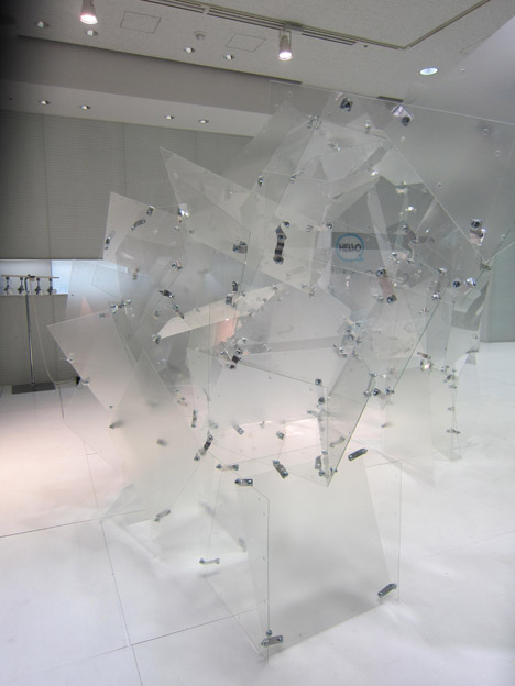 Transparent Structures installation