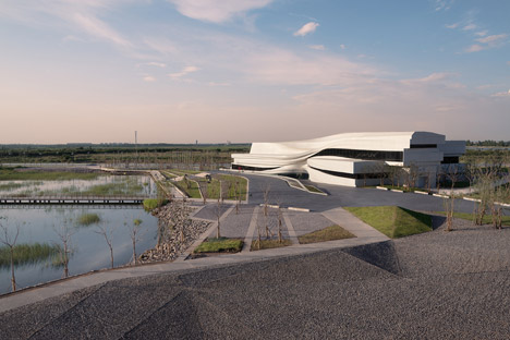 Yinchuan Art Museum by WAA