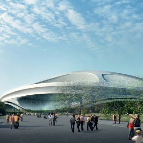 Zaha Hadid's Tokyo 2020 Olympic stadium