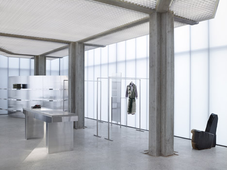 Acne Studios Seoul flagship by Sophie Hicks