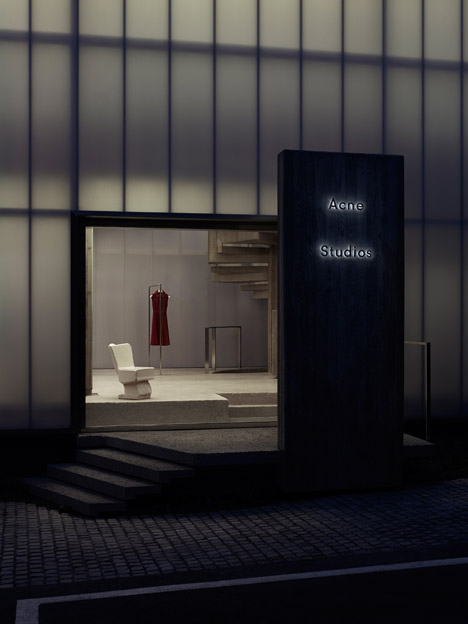 Acne Studios Seoul flagship by Sophie Hicks