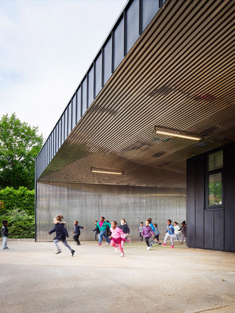 Allies de Chavannes nursery school by Graal Architecture