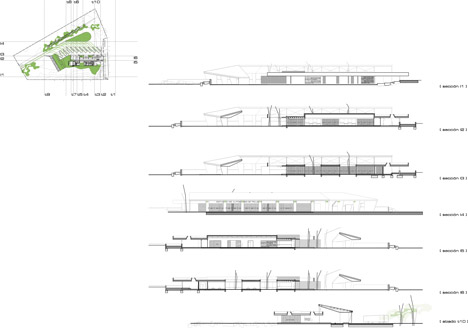 Cáceres bus station by Isabel Amores and Modesto García