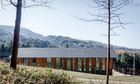 CeongTae Mountain's Visitor Information Center by Namu Architects