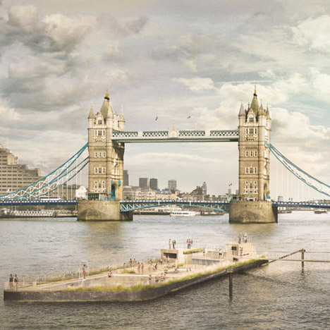 City Hall Thames baths in London by Studio Octopi