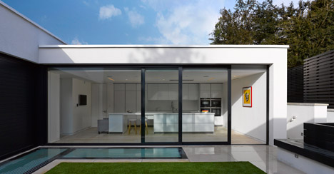 Courtyard House by Canaway Fleming Architects