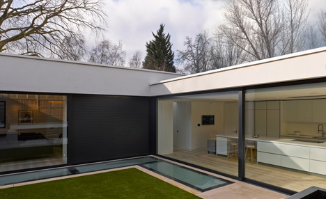 Courtyard House by Canaway Fleming Architects
