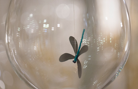 Curiosity Cloud installation by Mischer'Traxler for Perrier-Jouët