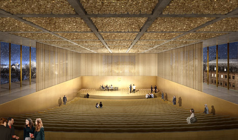 David Chipperfield revises Nobel Center design