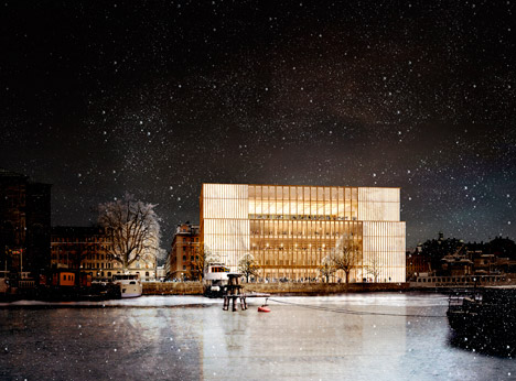 David Chipperfield revises Nobel Center design