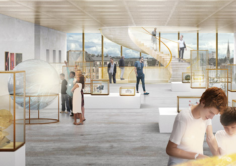 David Chipperfield revises Nobel Center design