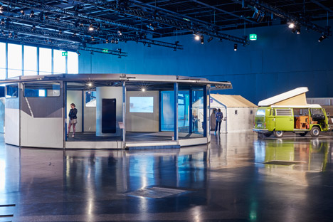 Jean Prouvé's Total Filling Station and Ikea's refugee shelter on show at Design at Large during Design Miami/Basel 2015