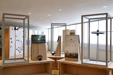Designers in Residence exhibition at the Design Museum