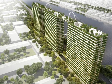 Diamond Lotus by Vo Trong Nghia Architects