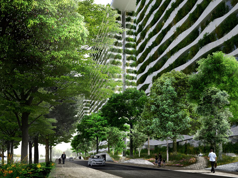 Diamond Lotus by Vo Trong Nghia Architects