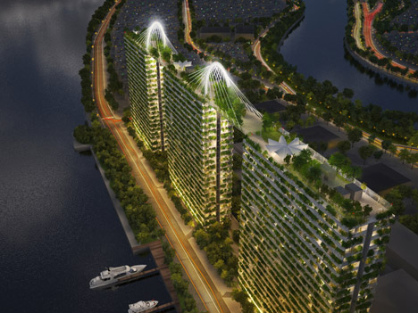 Diamond Lotus by Vo Trong Nghia Architects