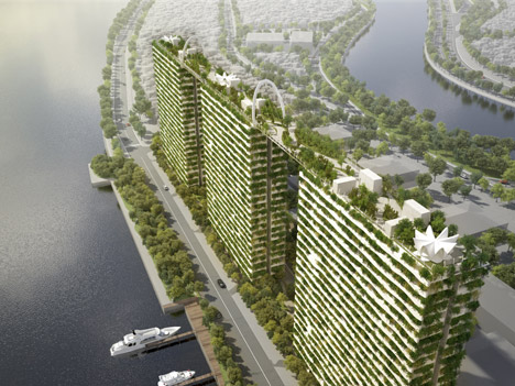 Diamond Lotus by Vo Trong Nghia Architects
