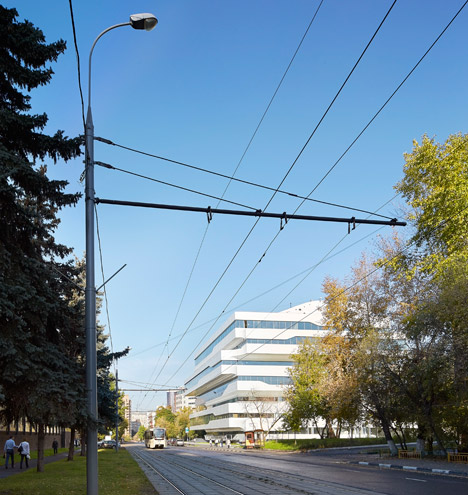 Dominion Office Building, Moscow by Zaha Hadid